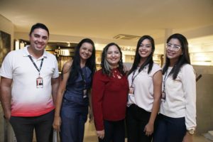 Vagner Borges, Edvania Caldas, Elizabeth Vitorino, Karo Barroso E Daniele Vasconcelos