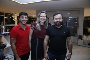 Victor Ferreira, Eline Marriethi E Eduardo Fonteles