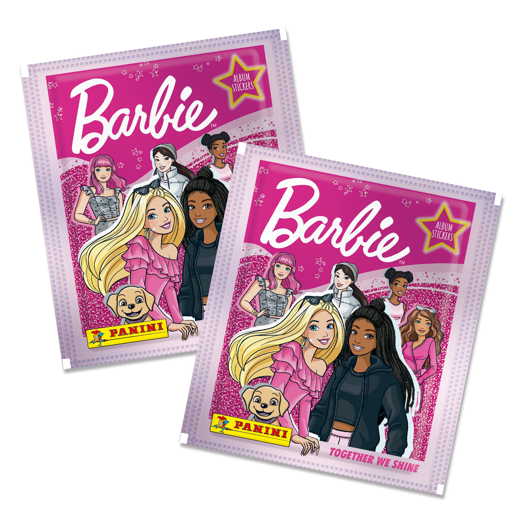 Pegando carona o filme Panini lança novo álbum de figurinhas da Barbie