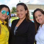 Ionara Soares, Aldenora Passos e Tatiana Viana