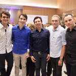 Marcos Monteiro, Carlos Otavio, André Albuquerque, Ben Pedrosa e Eneudo Peixoto