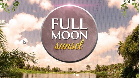 Full Moon no Colosso Lake Lounge