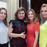 Cristine Bevilaqua, Raimundinha Ximenes, Edna Alves e Tereza Porto