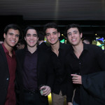 Andre Bastos, Iago Cavalcante, Roberto Rocha e Leo Hissa