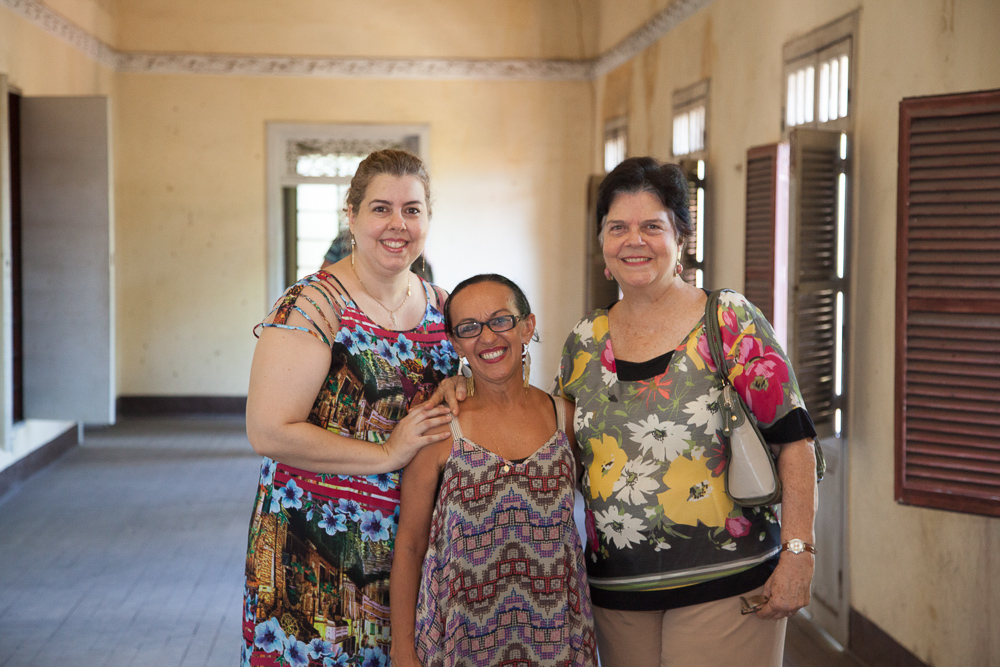 Isabel Chaves Cavalcante, Graça Martins e Maria Carmen Chaves Cavalcante