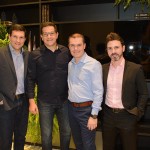 Luciano Merigo, Alexandre Canali, Alexandre Salazar e Rodrigo Ruffatto