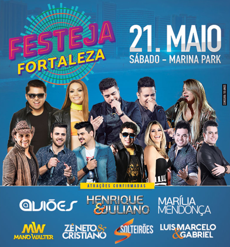 O evento Festeja chega a Fortaleza