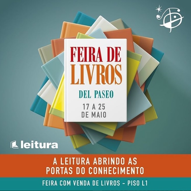 Feira de Livros no shopping Del Paseo