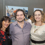 Adriane Hortencio, Hortencio dos Santos e Lilian Mascarenhas