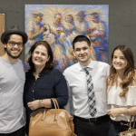 Cadeh Juaçaba, Rachel Cardoso, Bruno Cavalcante e Amanda Cardoso