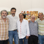 Claudio Cesar, Fernando França, Ricardo Tavares, Vando Figueiredo e Mano Alencar