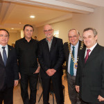 Manoel Linhares, Elizeu Marcos, Edson, Aristides Cury e Mauro Ribeiro