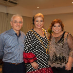 Marcus Trindade, Priscila Cavalcanti e Socorro Trindade