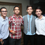 Pedro Luna , Mauro Venicios , Gabriel Sousa e Felipe Martins