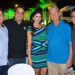 Rômulo Vasconcelos, André Aguiar, Luciana Borges, César Rêgo e Bertran Girão