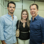 Carlos, Liana e Carlos Fujita