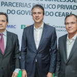 Edilberto Pontes, Camilo Santana e Beto Studart