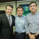 Ferrucio Feitosa, Jorge Parente,e Alexandre Pereira