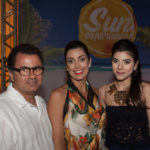 Fernando, Adriana e Letícia Cavalcante