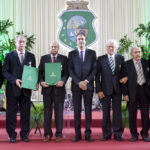 Alemberg Quindins, Ciro Gomes, Carlos Jereissati, Camilo Santana, Napoleão Maia, Valton Leitão e Eduardo Loureiro_