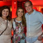 Claudia Pepino, Eliziane Colares e Paulo Pepino