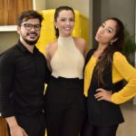 Welliton Muniz, Nara Oliveira e Patricia Honorato