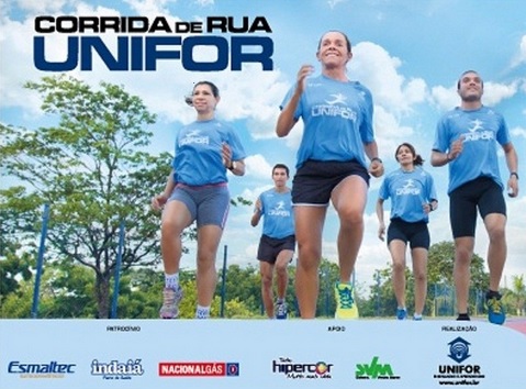 Unifor realizará a tradicional Corrida de Rua no dia 11 de junho