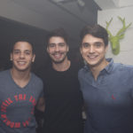 Carlos Filipe, Emanuel Matheus e Alessandro Albuquerque