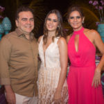 Fernando, Maria Eduarda e Liliana Linhares