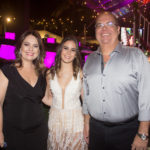 José Carlos, Maria Eduarda e Érica Girão