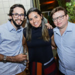 Junio Alves, Luana Cunha e Italo Rodrigues