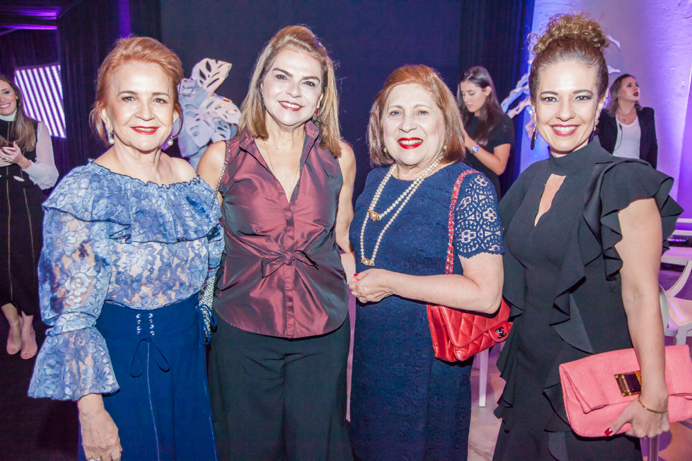 Lenita Negrao, Eive Machado, Ana dos Santos e Camila Cavalcante