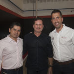 Pompeu Vasconcelos, Marcos Borges e Rodrigo Cardoso_