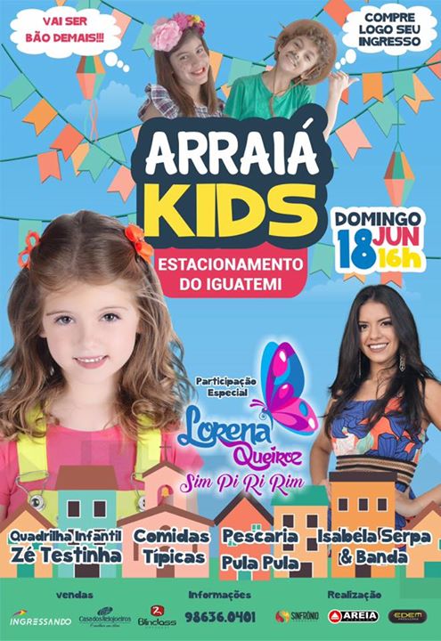 Iguatemi promove I Arraiá Kids de Fortaleza