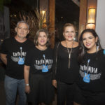 Edson Barbosa, Adriana Joca, Fabrice Barbosa e Juliana Menezes