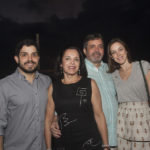 Fernando, Elusa, Totonho e Joana Laprovitera