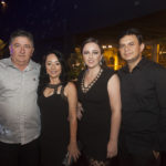 Heladio,Rosalia e Ligia Facundo, Thiago Leal