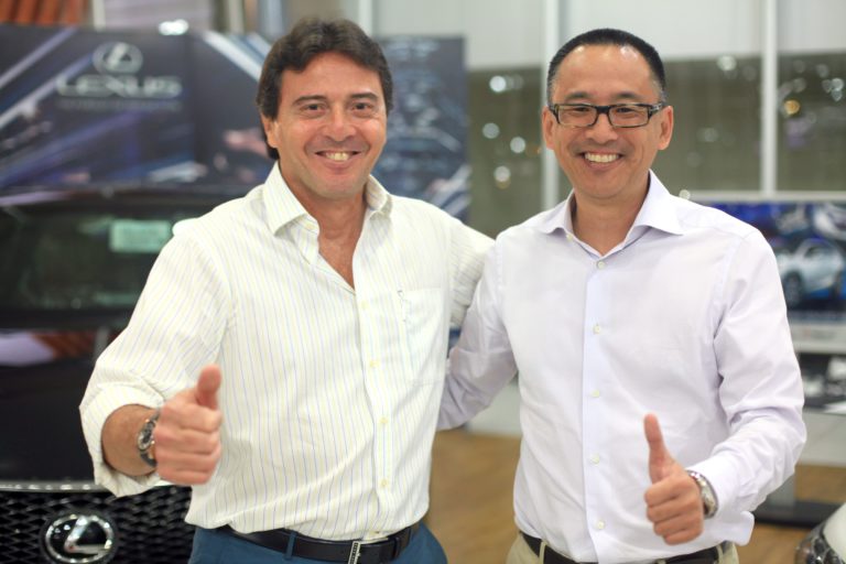 NOVO PRESIDENTE DA TOYOTA DO BRASIL VISITA NEWLAND