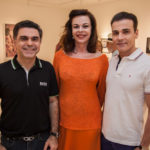 Isaac Furtado, Glaucia Andrade e Rodrigo Maia