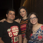 Carlos Oliveira, Rebeca Saboia e Renata Vasconcelos