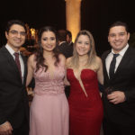 Nelson Mathias, Leiriane Viscard, Aline Matos e Hilton Aguiar