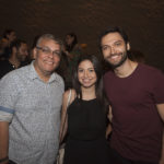 Sergio Ivens, Thaiane Prata e Flavio Carneiro