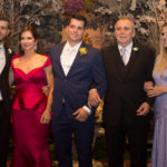 Daniel Basto, Larissa Ximenes, Newton, Cristine, Newton e Rafaela Basto