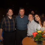 Daniel e José Simões, Luciano Freire e Fernanda Lima_