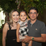 Alessandra, Isis e Fernando Rocha