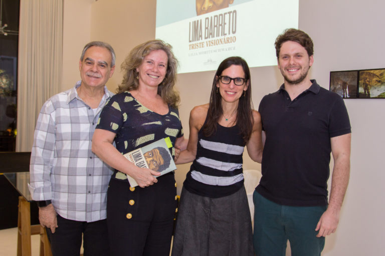 Lançamento do livro “Lima Barreto: triste visionário” por Lilia Moritz Schwarcz