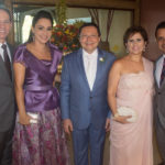 Randal e Carmen Pompeu, Ricardo Cortez, Micheline e Germano Albuquerque