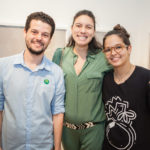 Luiz Esteves , Elisa Bezerra e Juliana Araripe