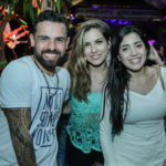 Leandro Marioto, Sara Alves e Lara Costa