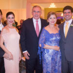 Bruno e Ticiana Oliveira, Claudio, Fátima e Lucas Câmara (1)